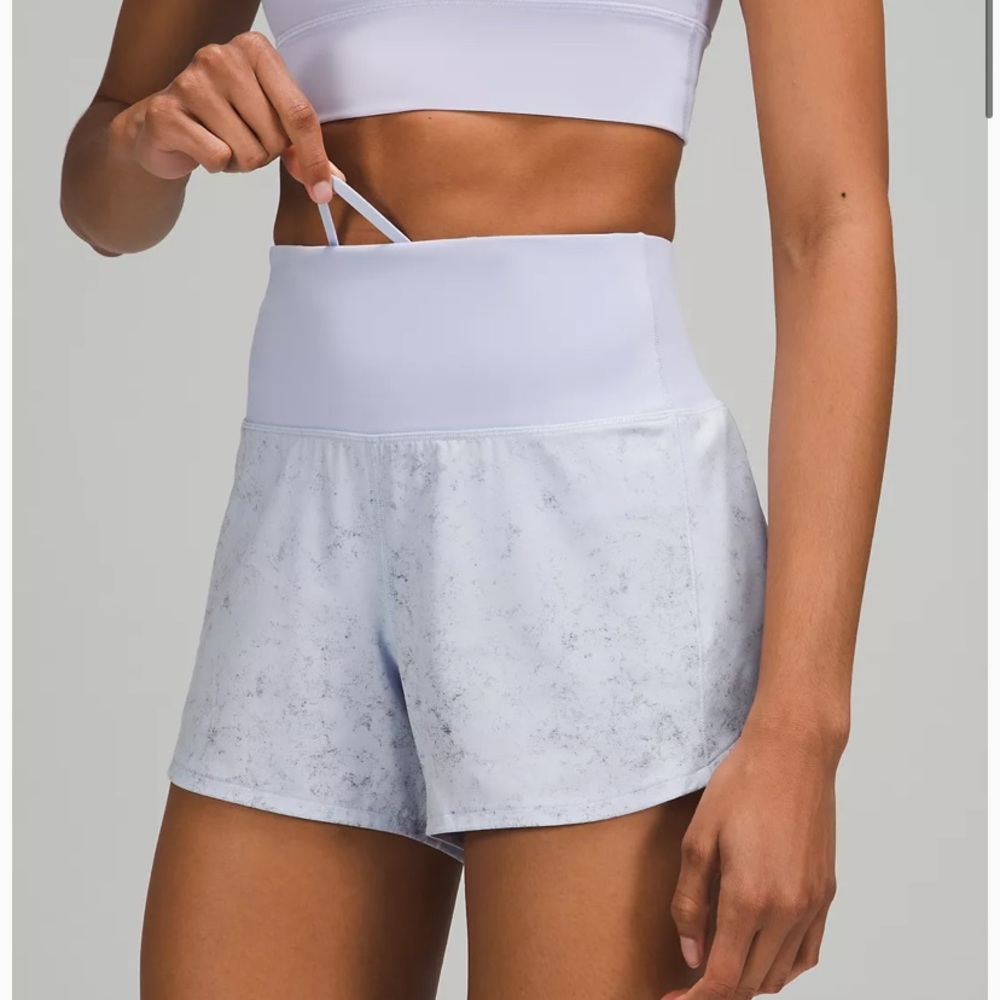 Lululemon speed up high rise short 4”